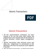 Atomic Transactions