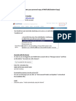 How To Install and Activate MATLAB PDF