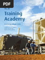 ALS Training Academy Course Handbook