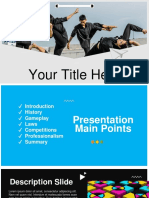 050 Karate Powerpoint Template and Google Slides Themes