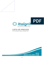 Lista de Precio ITALGRIF (Con Fotos) 09 01 18 PDF