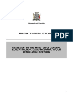 Examination Reforms 2019 PDF