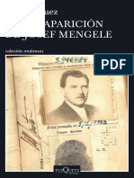 La Desaparición de Josef Mengele