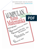 Kumpulan Rumus Matematika SMP