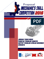 Proposal Kegiatan Mechanic S Skill Competition 2016 PDF