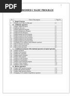 Basic Embedded C Programs Lab Manual