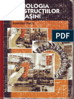 Aurelian Vlase Tehnologia Constructiilor de Masini PDF