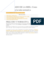 Normativa del etiquetado de la miel: Conceptos obligatorios y opcionales