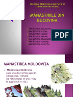 Mănăstirile din bucovina