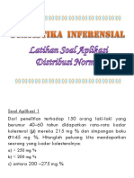 STK-INF Soal Latihan Aplikasi Distribusi PDF