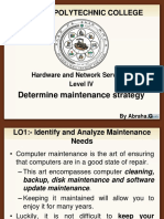 Presentation for Determine maintenance Strategy.ppt