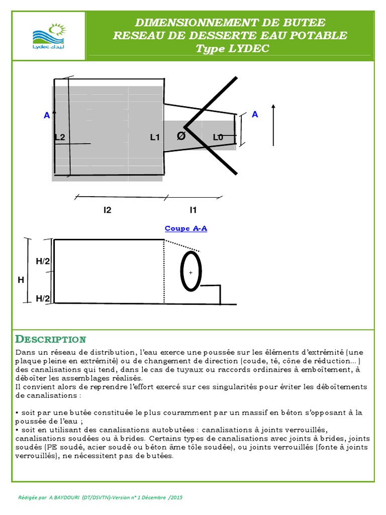 Dimensionnement des butées en béton | PDF | Matériaux | Ingénierie ...