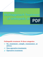 Multiapproach Orthopaedic Management