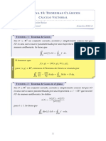 Resumen Cálculo Vectorial - Semana 15