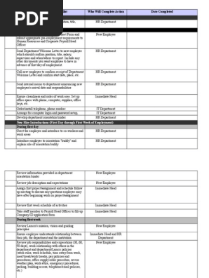 Onboarding Checklist