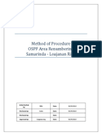 MOP of OSPF Area Renumbering - Samarinda Loajanan Ring v1.0