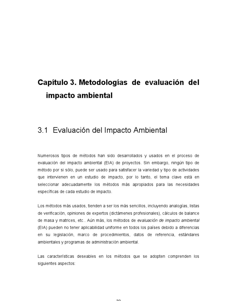 Completo | PDF | Evaluación de impacto ambiental | Entorno natural