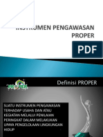 INSTRUMEN PENGAWASAN PROPER