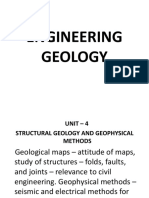 STRUCTURAL GEOLOGY AND GEOPHYSICAL METHODS