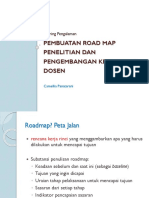 Pembuatan Road Map Penelitian Dan Pengembangan Karir