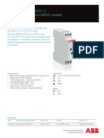 ABB e 234 Timer Delay SPDT