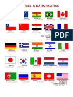 COUNTRIES and NATIONALITIES 