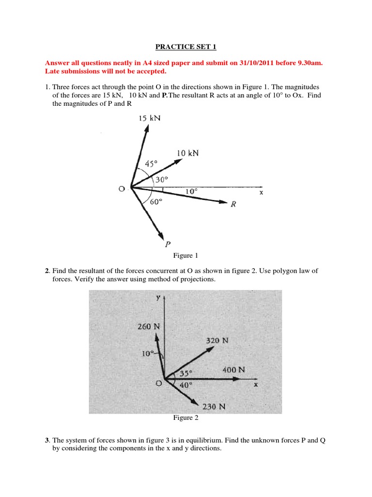 Classical Mechanics Practice Problems | PDF | Force | Classical Mechanics