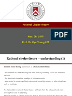 Chapter 8 - Rational - Choice - Theory-3 (Lecture 2015-11-09)