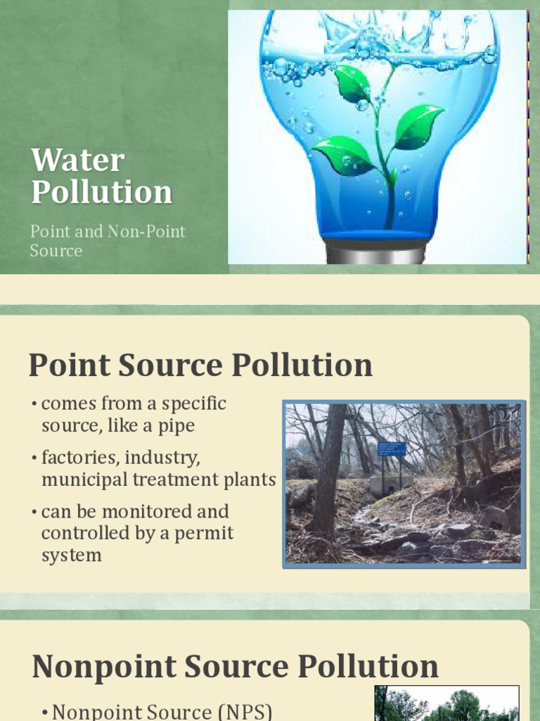 5 Point and Nonpoint Source | PDF | Water Pollution | Surface Runoff