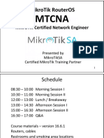 MikroTik MTCNA Course Overview