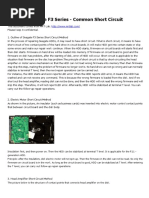 Seagate F3 Series Common Short Circuit