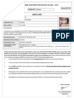 CandidateHallTicket PDF