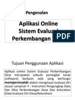 Pengenalan Aplikasi Online Epdeskel - Kemendagri.go - Id