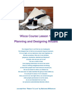 Wicca - Planning and Designing Ritual