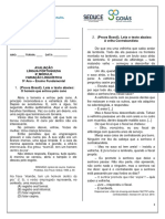 prova modulo 6 - Português - 9º EF