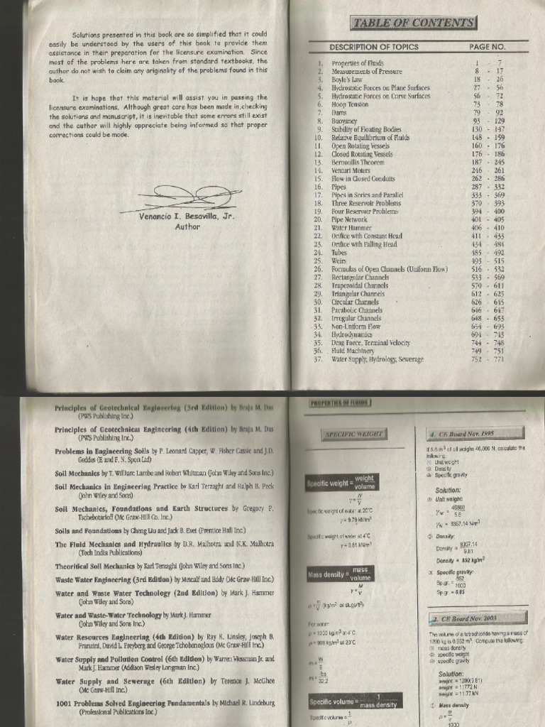 Hydraulics by Besavilla PDF PDF