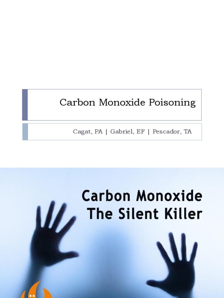 Carbon Monoxide Poisoning Analysis | PDF | Carbon Monoxide | Diseases ...