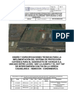 DisenÞo Sistema Proteccioìn Catoìdica Gasoducto EDS La Juanita - Yavegas S.A. E.S.P. (3) Oct 2019