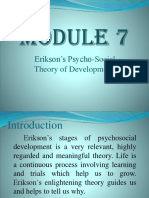 Erikson's 8 Stages of Psychosocial Development