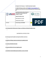 Reporte 01, Venezuela Regional Crisis - Monthly ReportingTemplate_ADRA_Colombia_Nov.docx