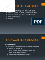 Esofagitele Caustice