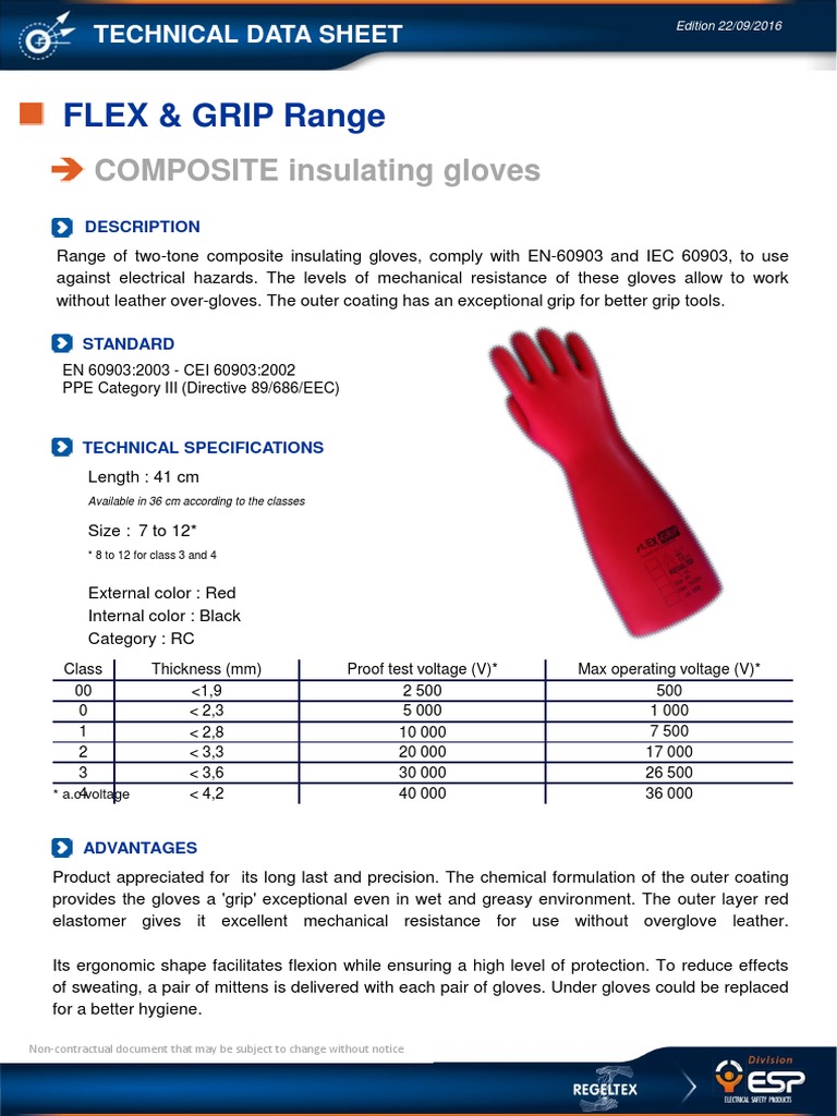 Regeltex - Composite - Flex & Grip - Clase 00 - Ficha Producto | PDF ...