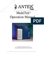 MultiTek Operation