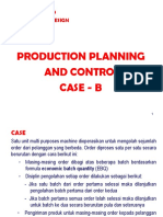 Case - 1B Production Control Design