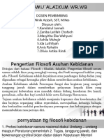 Filosofi Asuhan Kebidanan