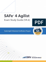 SAFe 4 Agilist Exam Study Guide (4.6)
