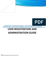 URS V2 User Registration and Administration Guide