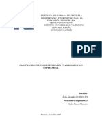 CASO PRACTICO DE ING DE METODOS EN UNA ORGANIZACION EMPRESARIAL