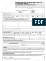 FATCA Individual Aadhar Form