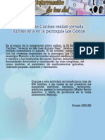 32 Brigada de Caribes realizó jornada humanitaria